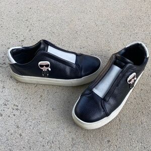 KARL LAGERFELD Paris Women's Ceci Slip-On Sneaker - Size 6